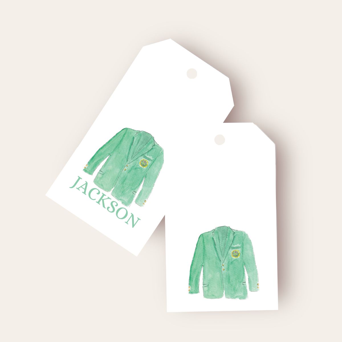 Masters Jacket Big Gift Tags