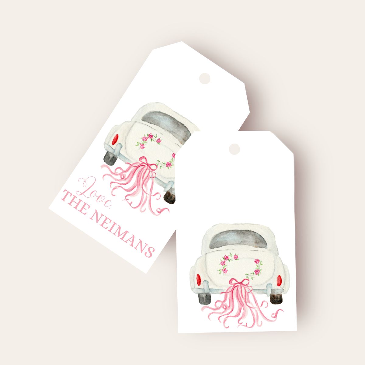 Newlyweds Big Gift Tags