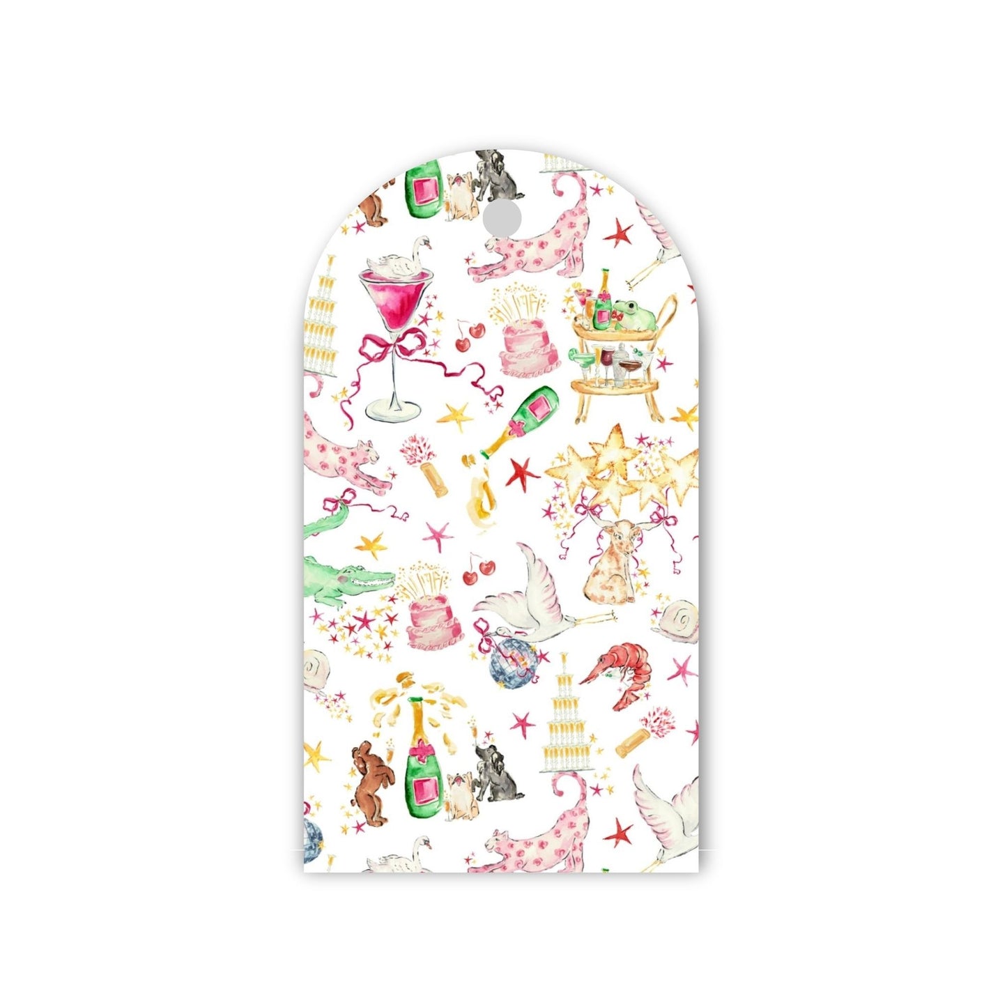 Pups Like to Party Big Gift Tags