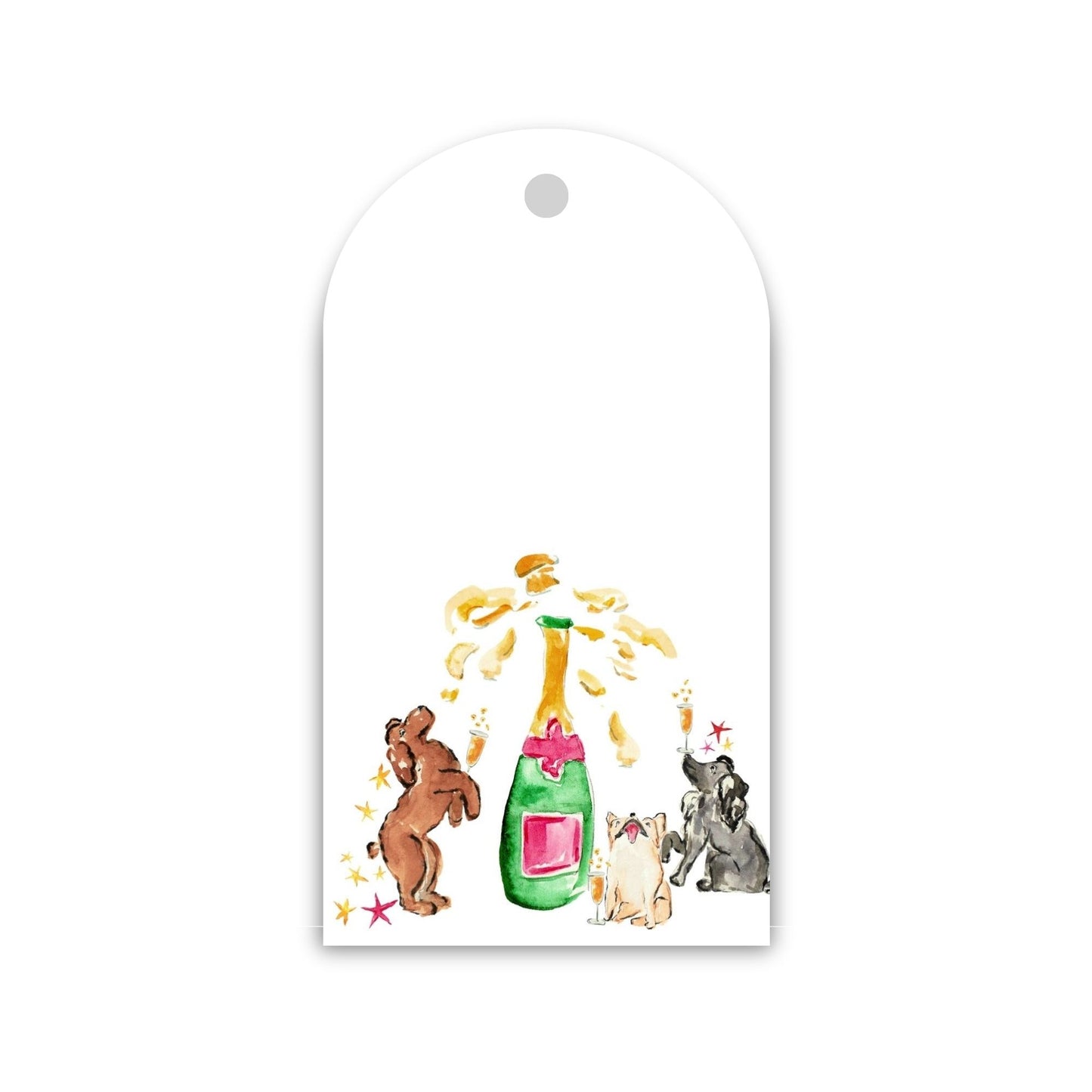 Pups Like to Party Big Gift Tags